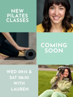 NEW MAT PILATES CLASSES
Join @lauren_ignite for two new morning classes that celebrate the joy of movement.
From Weds 30 Sept 09:15-10:15
From Saturday 3 October 08:30 - 09:30
Lauren’s Pilates classes combine strength, stretch and mobility, flowing through a variety of exercises and equipment to keep every session fresh and engaging. Classes are multi-level, with options and progressions throughout, so everyone can work at a level that feels right for them. Lauren’s focus is on helping you build confidence, enjoy moving your body and leave feeling stronger and more mobile.
Lauren is experienced in teaching all ages and has a gentle and welcoming style.
Booking links on the website